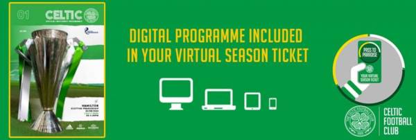 Celtic Include Digital Matchday Programmes In Virtual Season Ticket