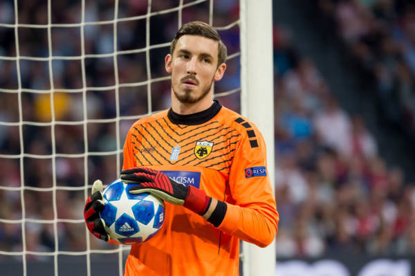 Celtic target Vasilis Barkas tipped by Greek pundit to become one of Europe’s best goalkeepers