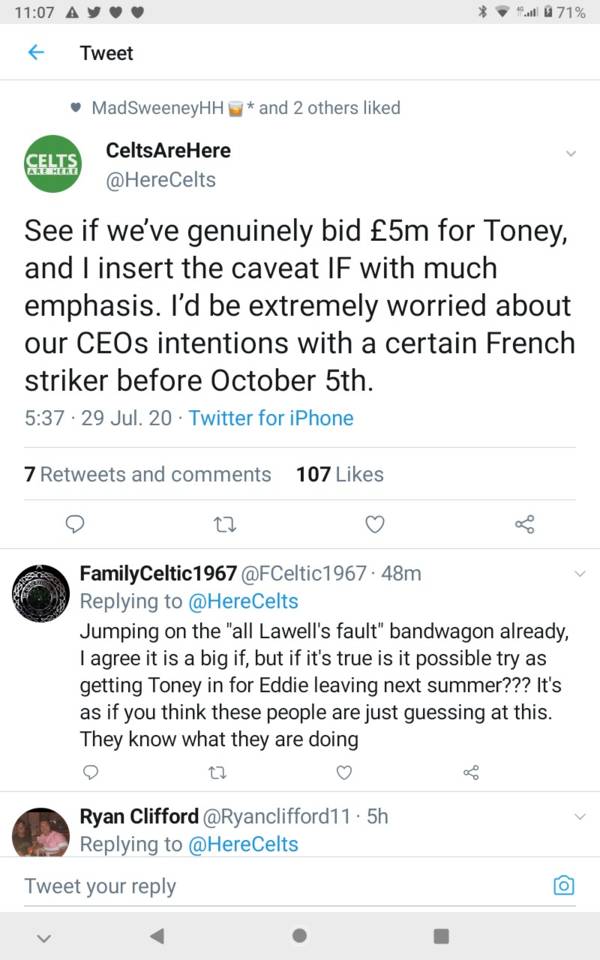 This Lawwell bashing is unfair and childish