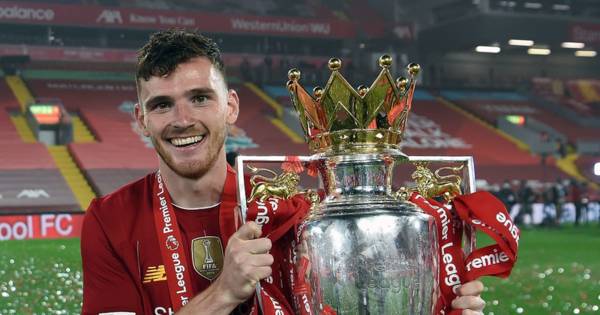 Andy Robertson pays tribute to aunt who never lived to see him make it big