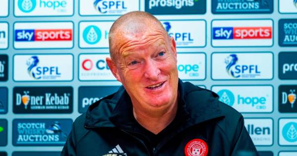 Brian Rice insists Hamilton must believe they can beat Celtic