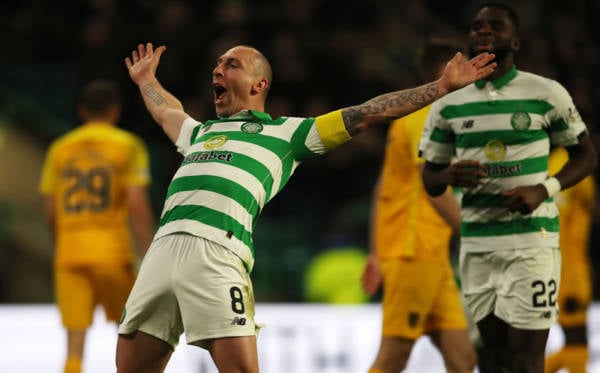 Celtic captain Scott Brown brilliantly laughs off journalist’s daft question