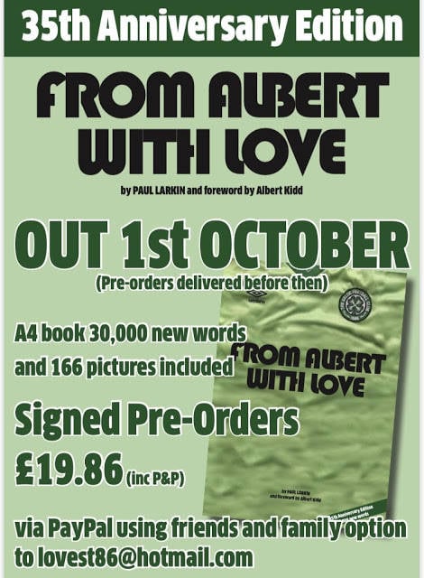 From Albert With Love-Available to pre-order