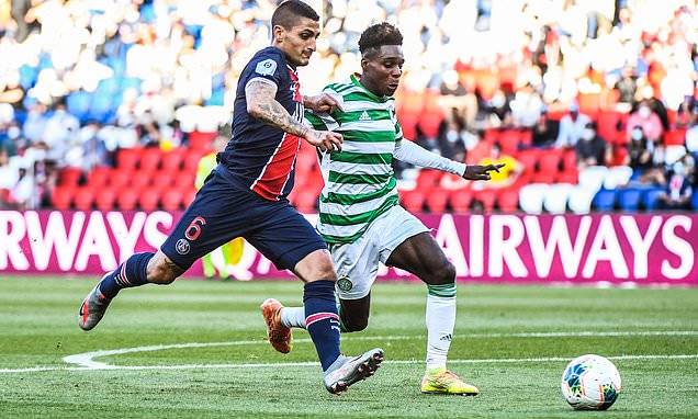 Jeremie Frimpong aims to help Celtic seal a history-making 10th consecutive Scottish league title