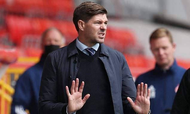 Steven Gerrard delighted as Rangers overcome tough start to the season with victory at Aberdeen