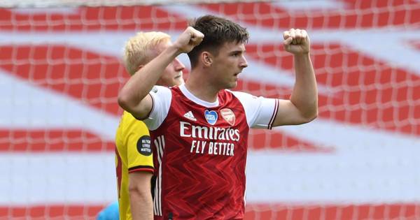 Kieran Tierney dedicates FA Cup medal to Arsenal’s fans