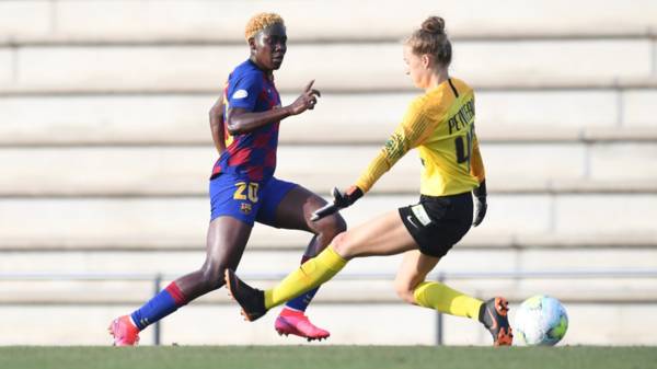 Oshoala fires Champions League warning to Atletico Madrid with Barcelona brace