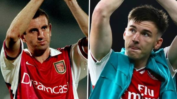 Tierney likened to legendary Arsenal left-back Winterburn as Dixon talks up qualities of Scottish star