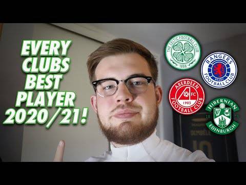 Best Player at Every Scottish Premiership Club 2020/21! (Celtic Shirt Giveaway!)