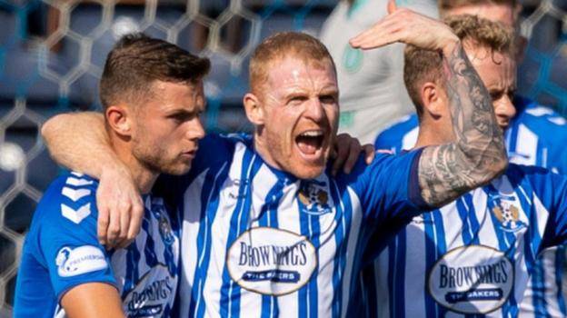 Kilmarnock 1-1 Celtic: Chris Burke penalty holds the champions