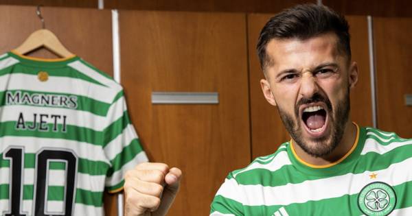 Albian Ajeti shares Celtic love and delight at Moi Elyounoussi reunion