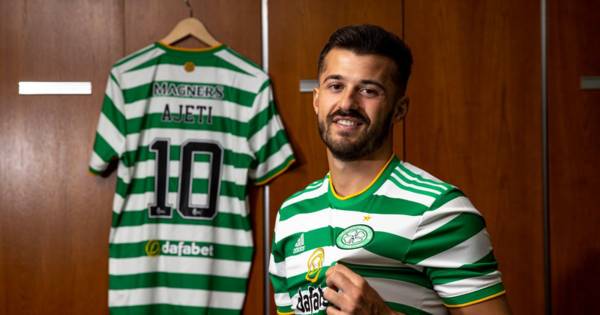 New Celtic signing Albian Ajeti congratulated by Albanian President Ilir Meta