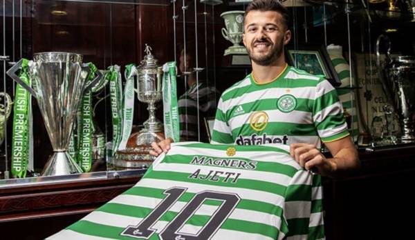 Photo: Celtic announce new No.10, Albian Ajeti