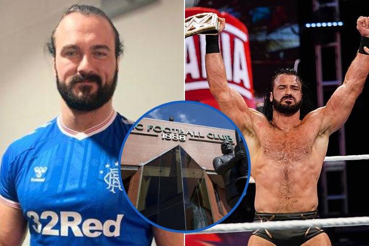 Rangers-daft Drew McIntyre wants UK WrestleMania and would even settle for Celtic Park