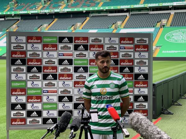 Ajeti Signing Photo Reveals Celtic Park Makeover