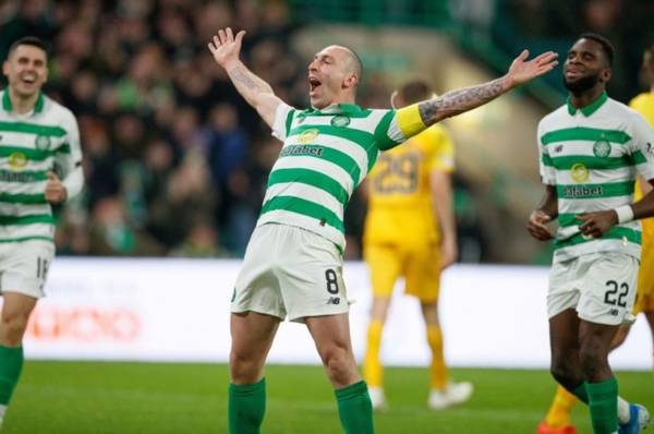 Lewis Morgan praises Scott Brown as being Celtic’s second manager