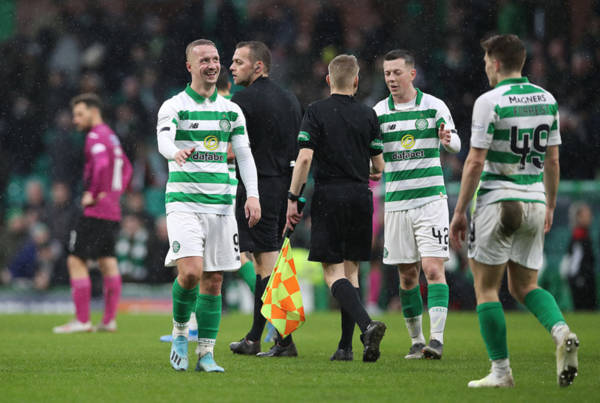 James McFadden believes Celtic’s Leigh Griffiths would’ve scored a hat-trick last night