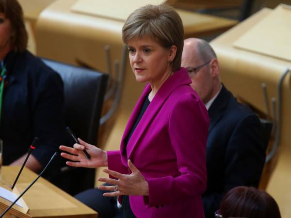 Nicola Sturgeon hopeful that Scottish football fans can return to stadia next month