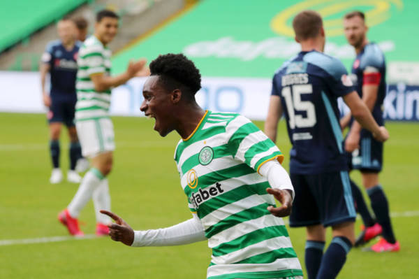 ‘100% every session’; Jeremie Frimpong impresses Ryan Christie every day in Celtic training