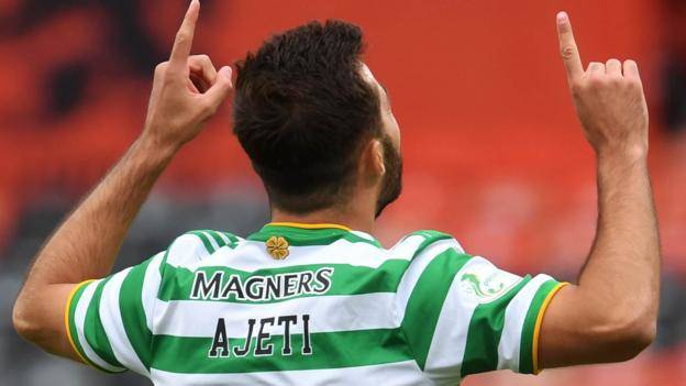 Dundee United 0-1 Celtic: Albian Ajeti rescues champions