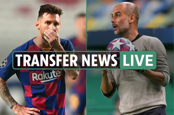 Lionel Messi transfer news LIVE: Fifa could ratify Barca exit in ONE WEEK, ‘£200m fee’, Messi follows just FOUR clubs