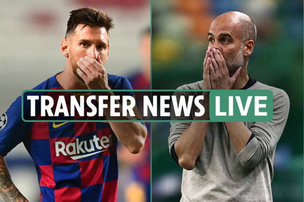 Lionel Messi transfer news LIVE: Man City ‘to offer £134m’, ‘Messi’s dad IN MANCHESTER’, Fifa could force Barcelona exit