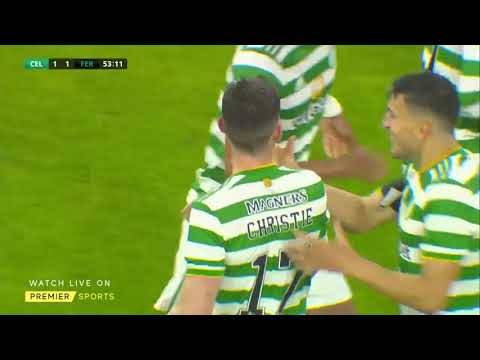 Ryan Christie equalises for Celtic v Ferencvaros | Premier Sports