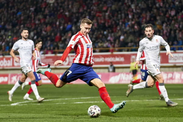 Report: Celtic target Atletico Madrid’s Ivan Saponjic as possible Edouard or Griffiths replacement