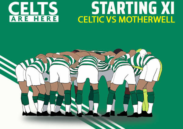 No Strikers In Starting Eleven Again – Confirmed Celtic Team V Motherwell