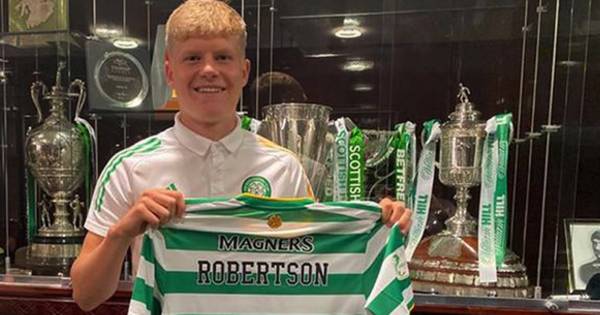 Scott Robertson extends Celtic contract until 2023