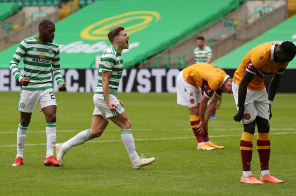 James Forrest’s passionate celebration earns acknowledgement from Celtic supporters