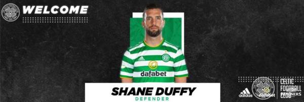 Video – Shane Duffy talks about signing for Celtic as club officially confirm deal