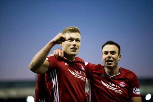 Aberdeen striker Sam Cosgrove targeting return against Celtic in Scottish Cup semi-final