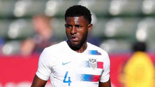 Celtic monitoring USA international McKenzie