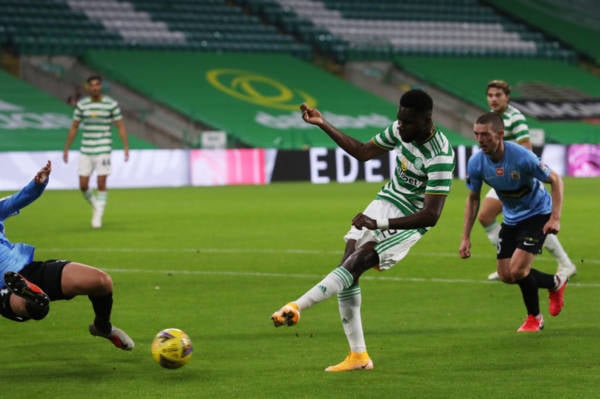 Report claims Leicester are unlikely to move for Celtic’s Edouard unless Hoops lower valuation