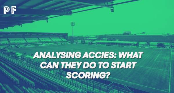 Analysing Accies: What do Hamilton Need to do to Start Scoring?