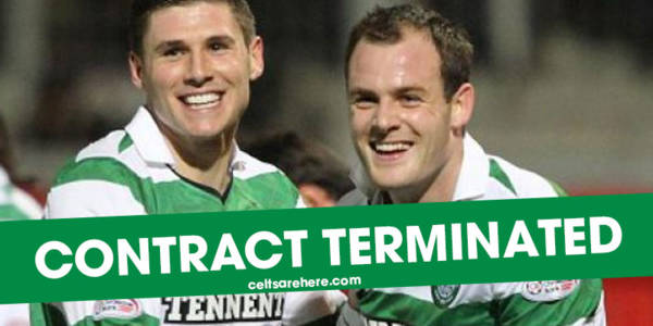 Former Celtic Star’s Contract Officially Terminated