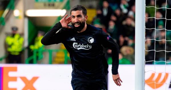 Copenhagen star Michael Santos finally cleared over Celtic Park flashpoint