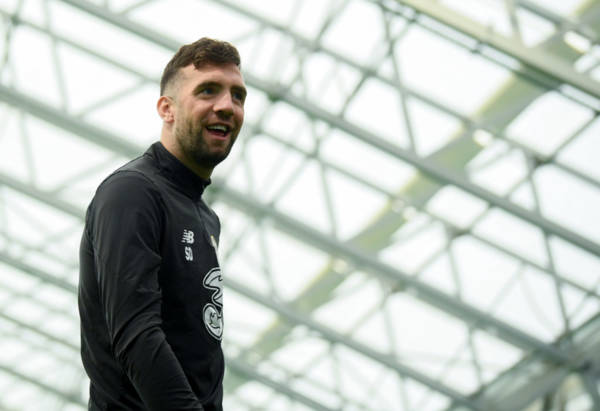 Celtic defender Shane Duffy reacts to Gary Breen’s much-maligned Scottish football comments