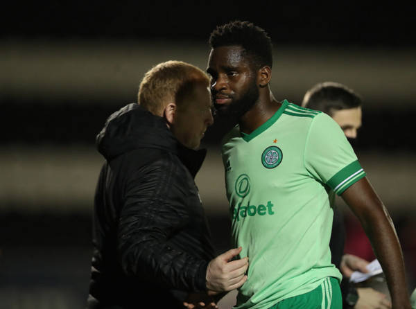 Neil Lennon not fussed about Celtic striker Odsonne Edouard’s surprising penalty blunder