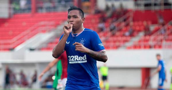 Morelos can’t be compared to McCoist until he scores against Celtic – Hotline