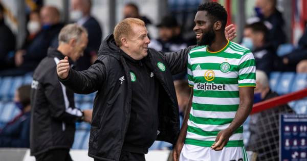 Neil Lennon in Odsonne Edouard Celtic transfer update