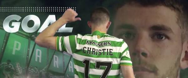 Video: Christie gives Celtic the lead after brilliant team play