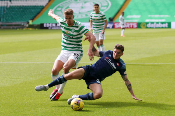 Michael Stewart discusses problem with Kristoffer Ajer’s Celtic defending on Sportscene