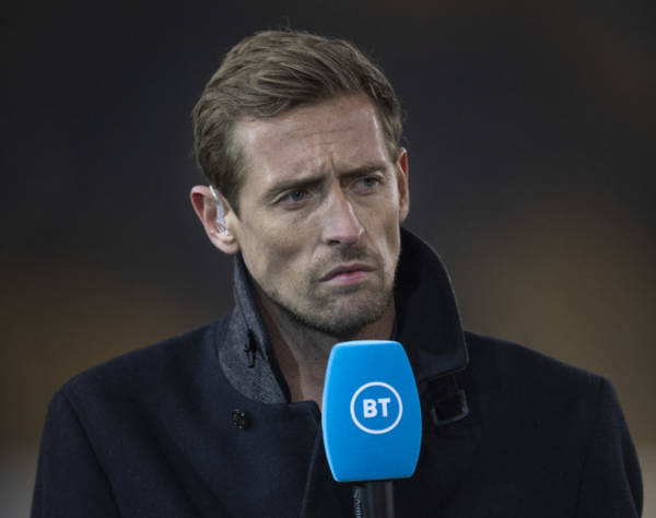 Retired England international Peter Crouch believes Celtic and Rangers would thrive down south