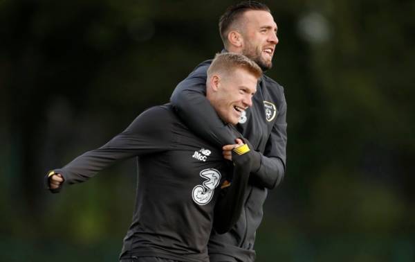 Stoke City boss reacts to speculation over James McClean moving to Celtic