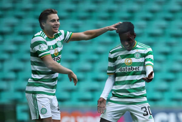 “Week in week out”; Celtic fans demand Jeremie Frimpong makes starting XI consistently