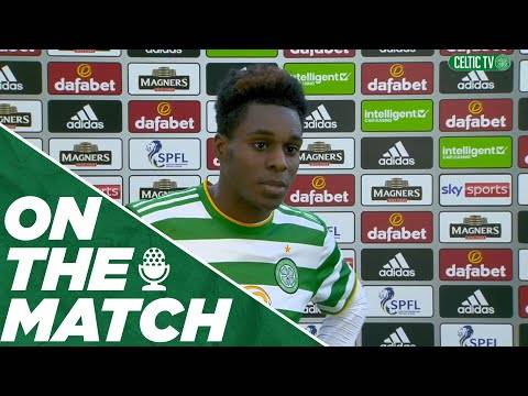 🎙️ On the Match with Jeremie Frimpong | Celtic 3-0 Hibs