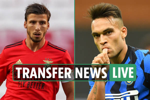 12.30pm transfer news LIVE: Leeds close in on Cuisance, Man City agree Ruben Dias fee, Barcelona ‘give up’ on Martinez