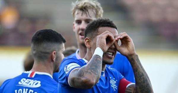 Celtic fans hound Rangers supporter for Tavernier and Larsson claim